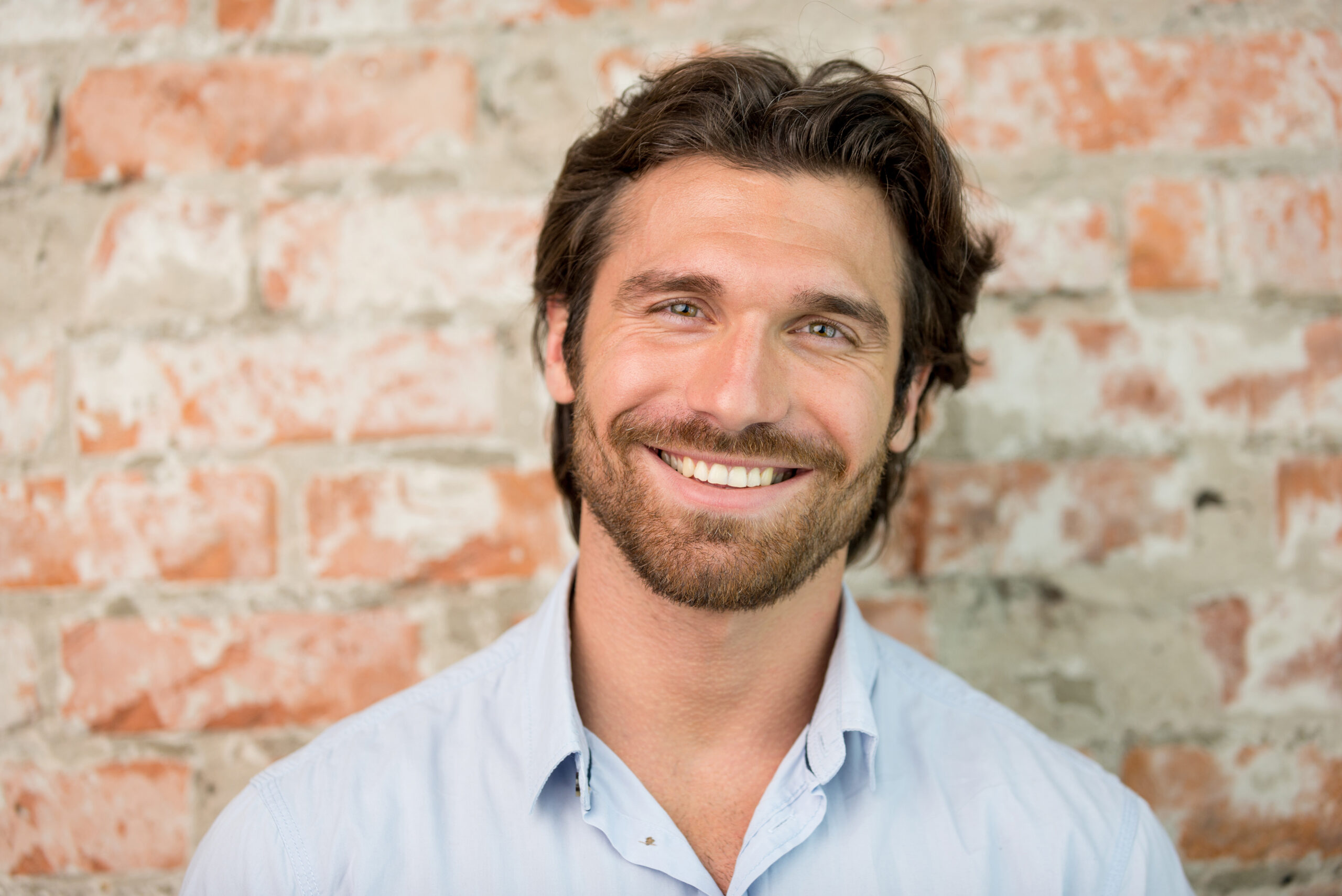Portrait of handsome man